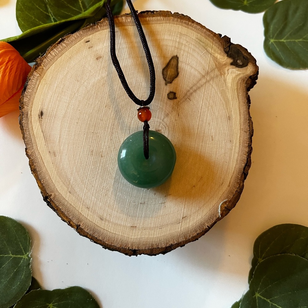 Green aventurine necklace